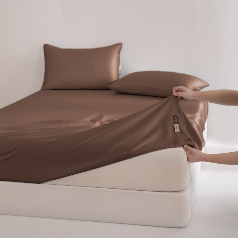 Fitted Sheet 100% Eucalyptus L - Fitted Bed Sheets Deep Pocket 评论和价格