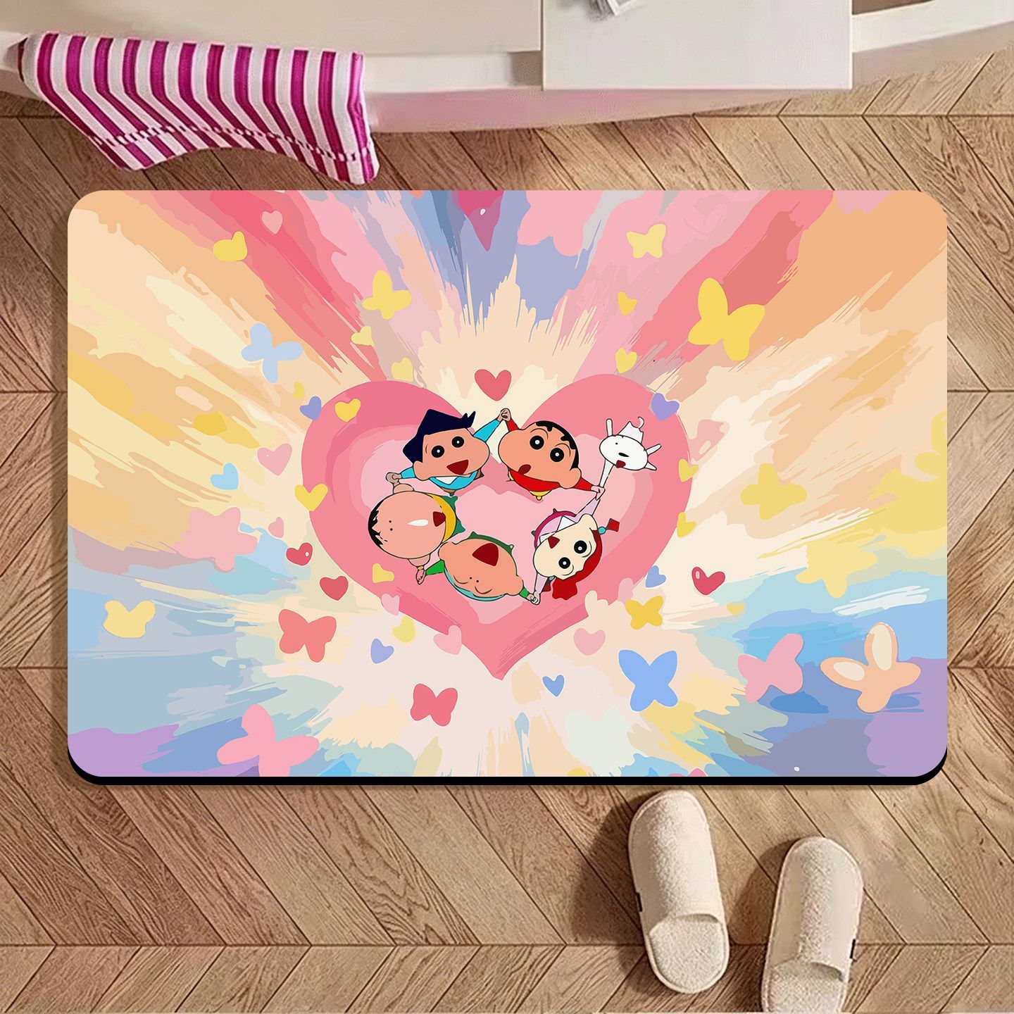 Crayon Shin‑chan Irregular Bat - Quick Dry Diatomite Bath Mat 评论和价格
