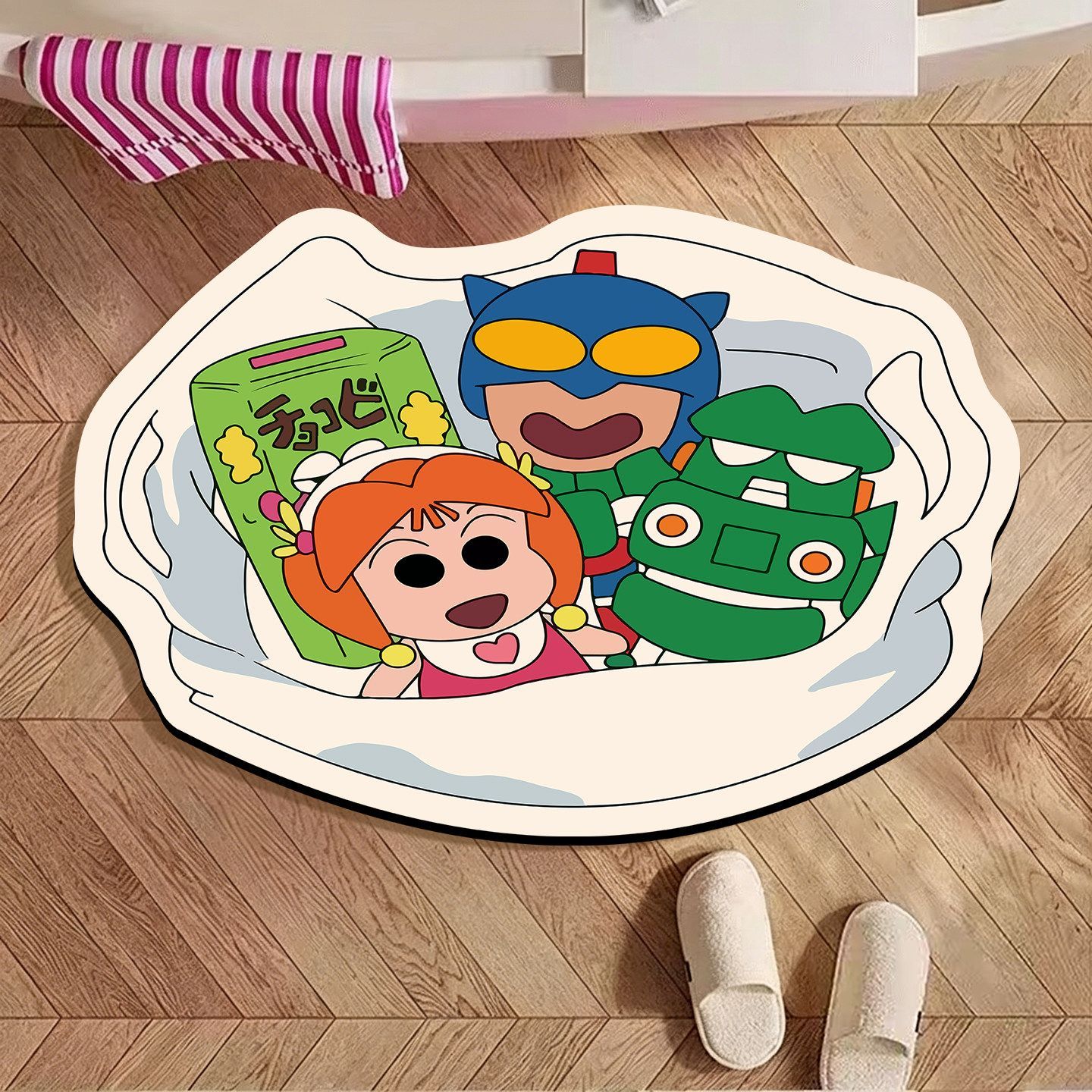 Crayon Shin‑chan Irregular Bat - Quick Dry Diatomite Bath Mat 评论和价格