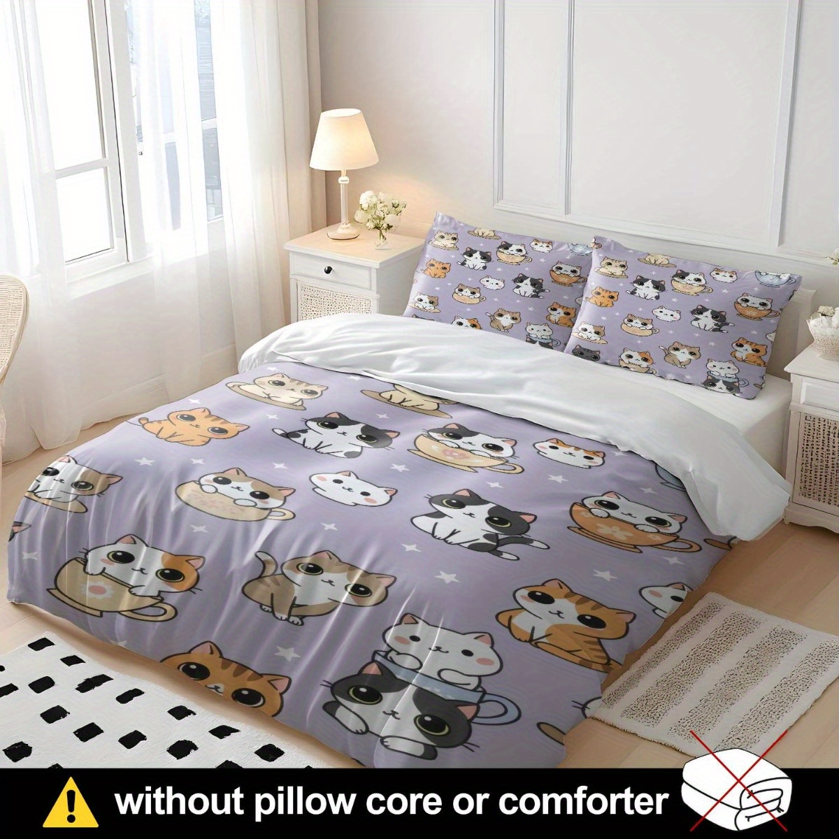 Soft Duvet Cover Set of Three  - Duvet Cover Sets With Zipper 评论和价格