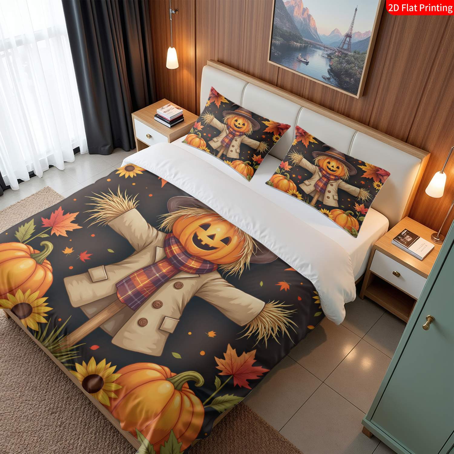 Duvet Cover Set with Pillowcas - Duvet Cover Sets With Zipper 评论和价格