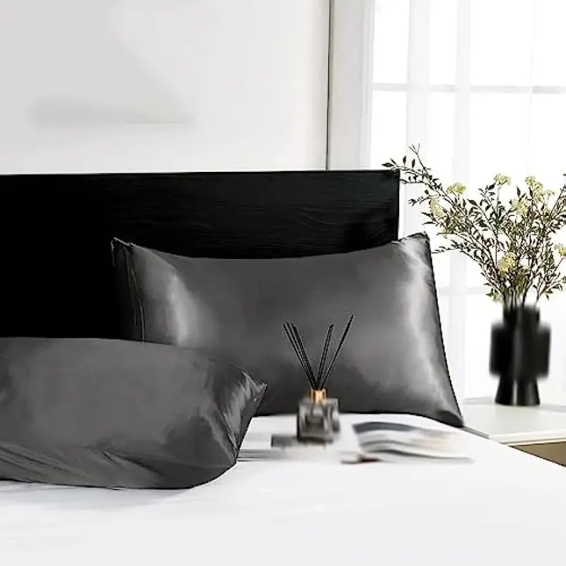 Satin Silk Pillowcase for Hair - Satin Silk Pillowcase Hair Skin 评论和价格