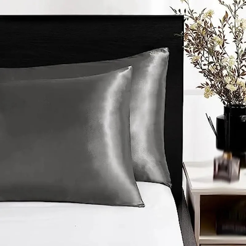 Satin Silk Pillowcase for Hair - Satin Silk Pillowcase Hair Skin 评论和价格