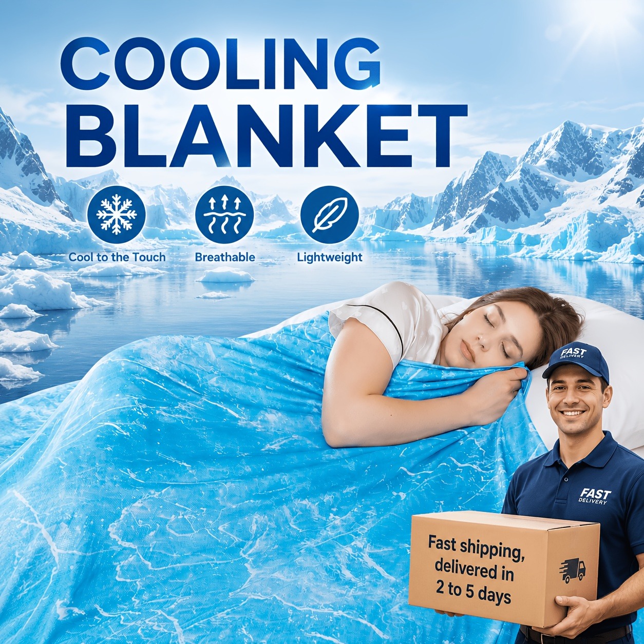 Cooling Blanket Suitable for H - Cooling Blanket Hot Sleepers 评论和价格