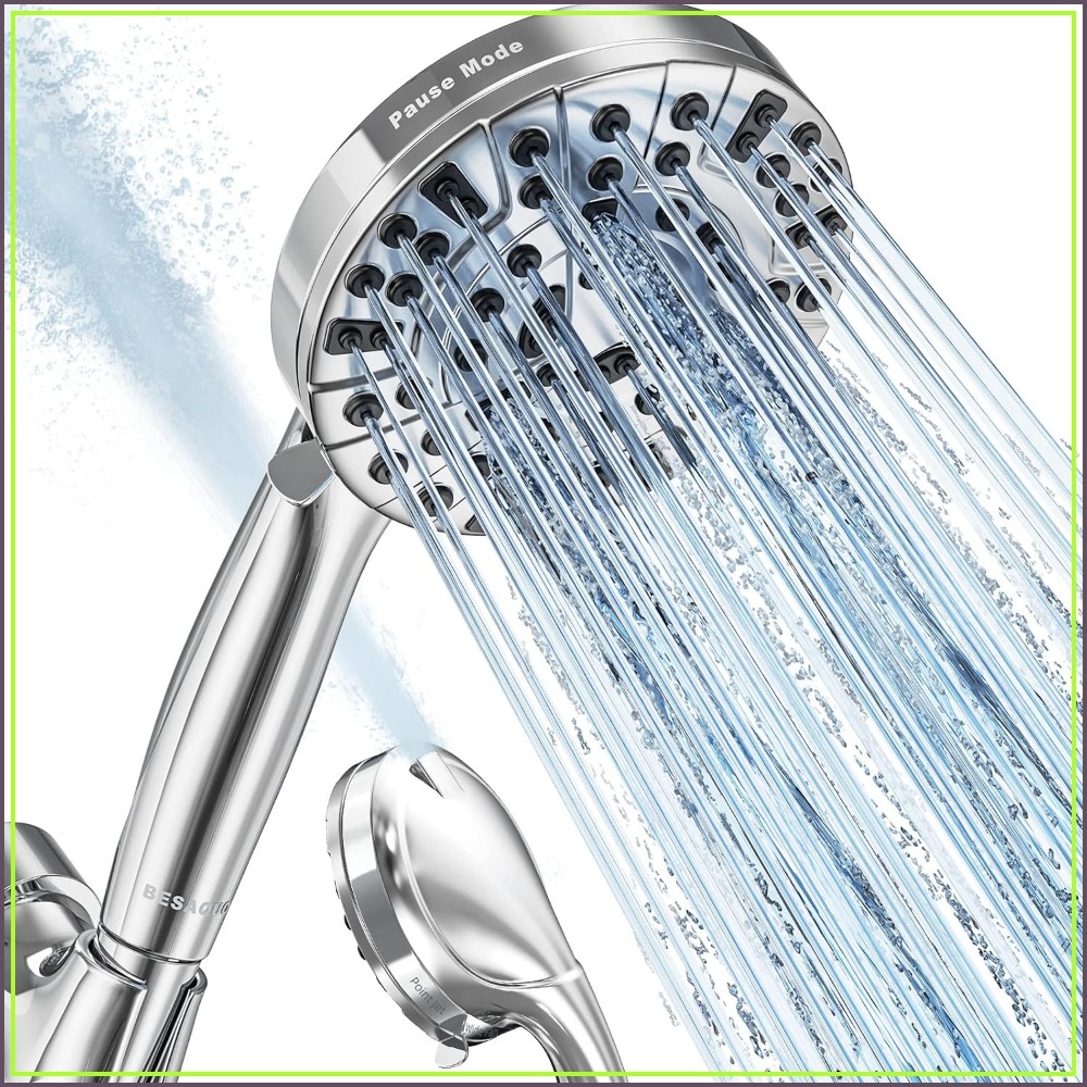 10-Function High Pressure Show - High Pressure Shower Head Handheld 评论和价格