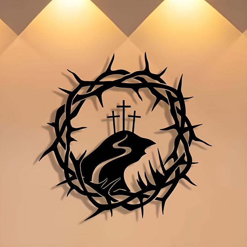 CIFBUY Iron Wall Art Vine Circ - Home Decor 评论和价格