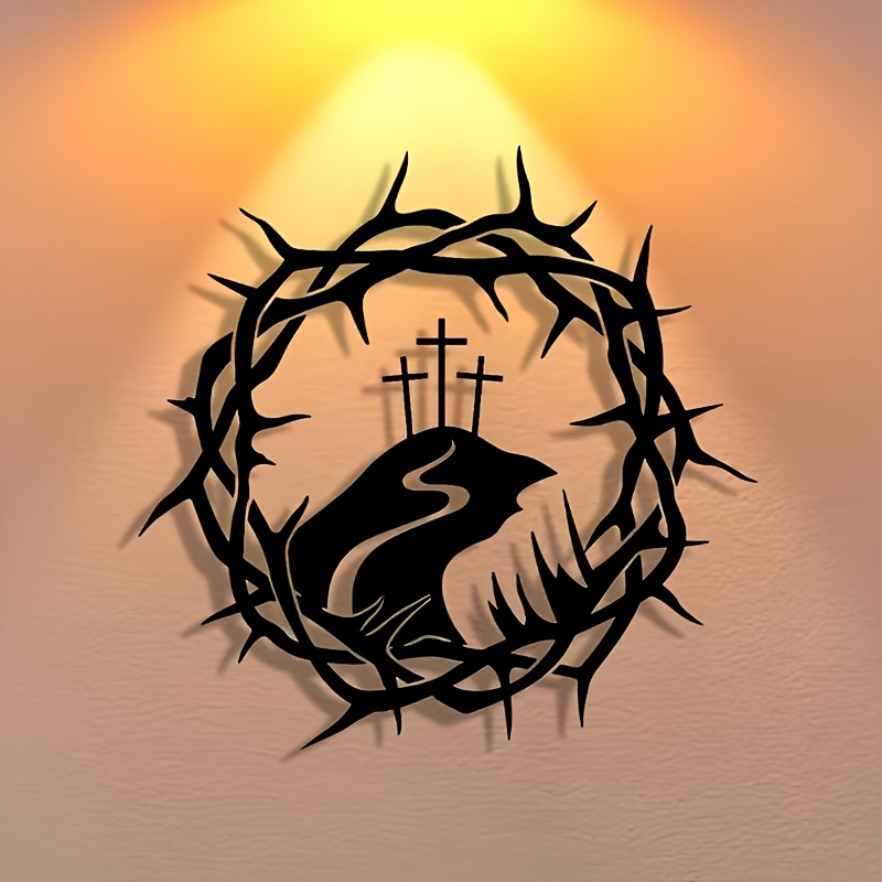 CIFBUY Iron Wall Art Vine Circ - Home Decor 评论和价格