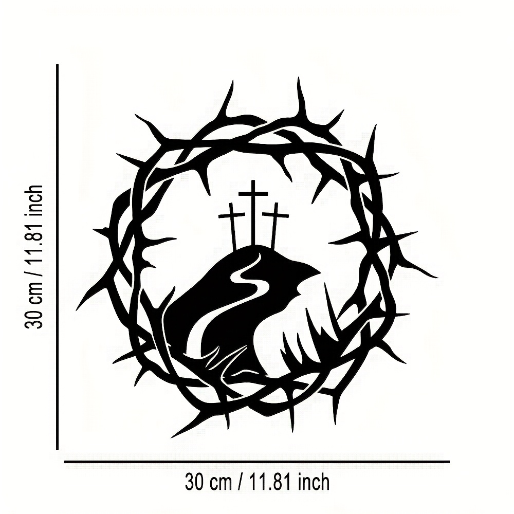 CIFBUY Iron Wall Art Vine Circ - Home Decor 评论和价格