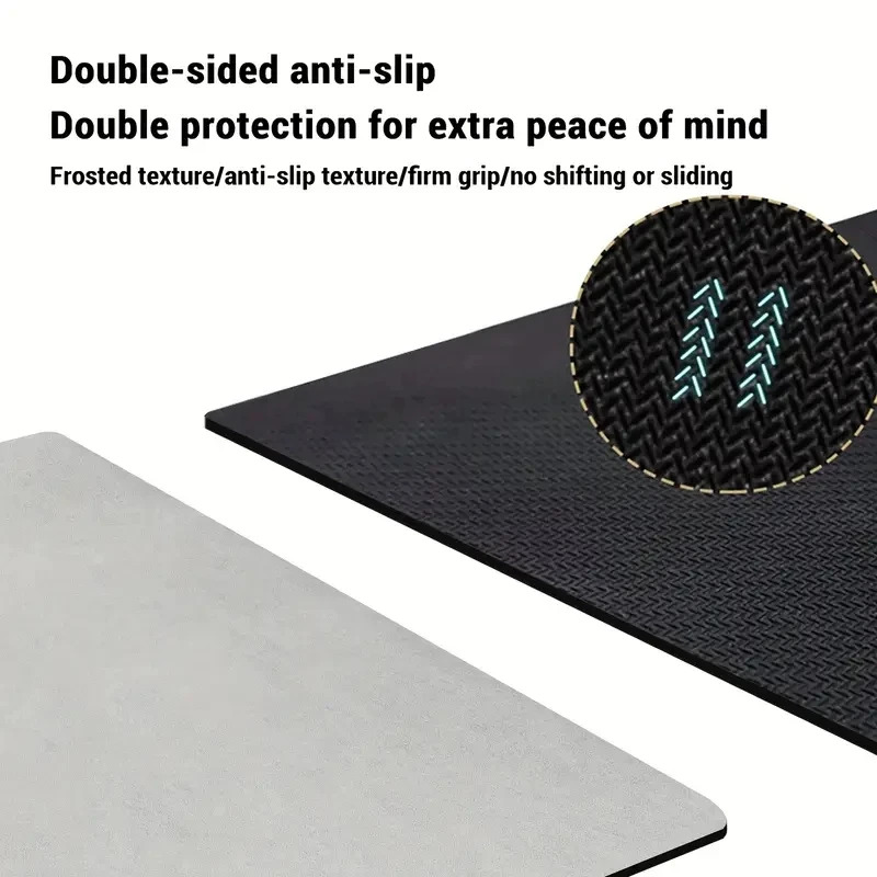 VIKAMA Diatomite Bath Mat Soli - Quick Dry Diatomite Bath Mat 评论和价格