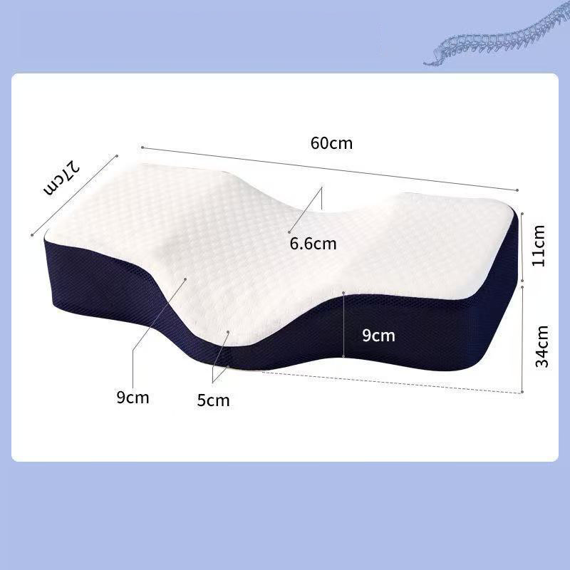 Concave Orthopedic Massage Pil - Memory Foam Orthopedic Pillow Neck Pain 评论和价格