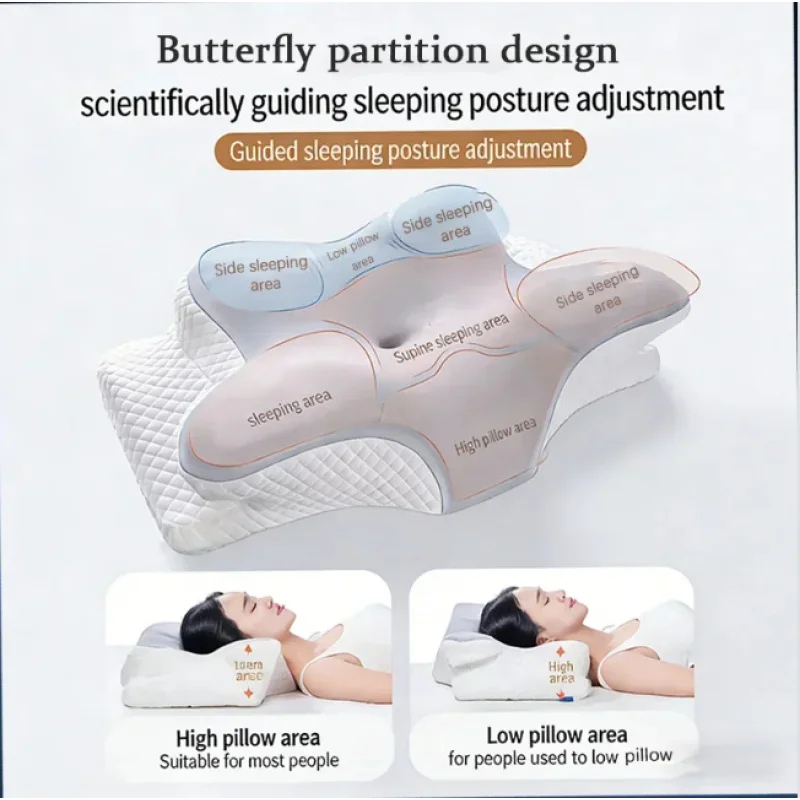 Breathable Cooling Memory Foam - Memory Foam Orthopedic Pillow Neck Pain 评论和价格