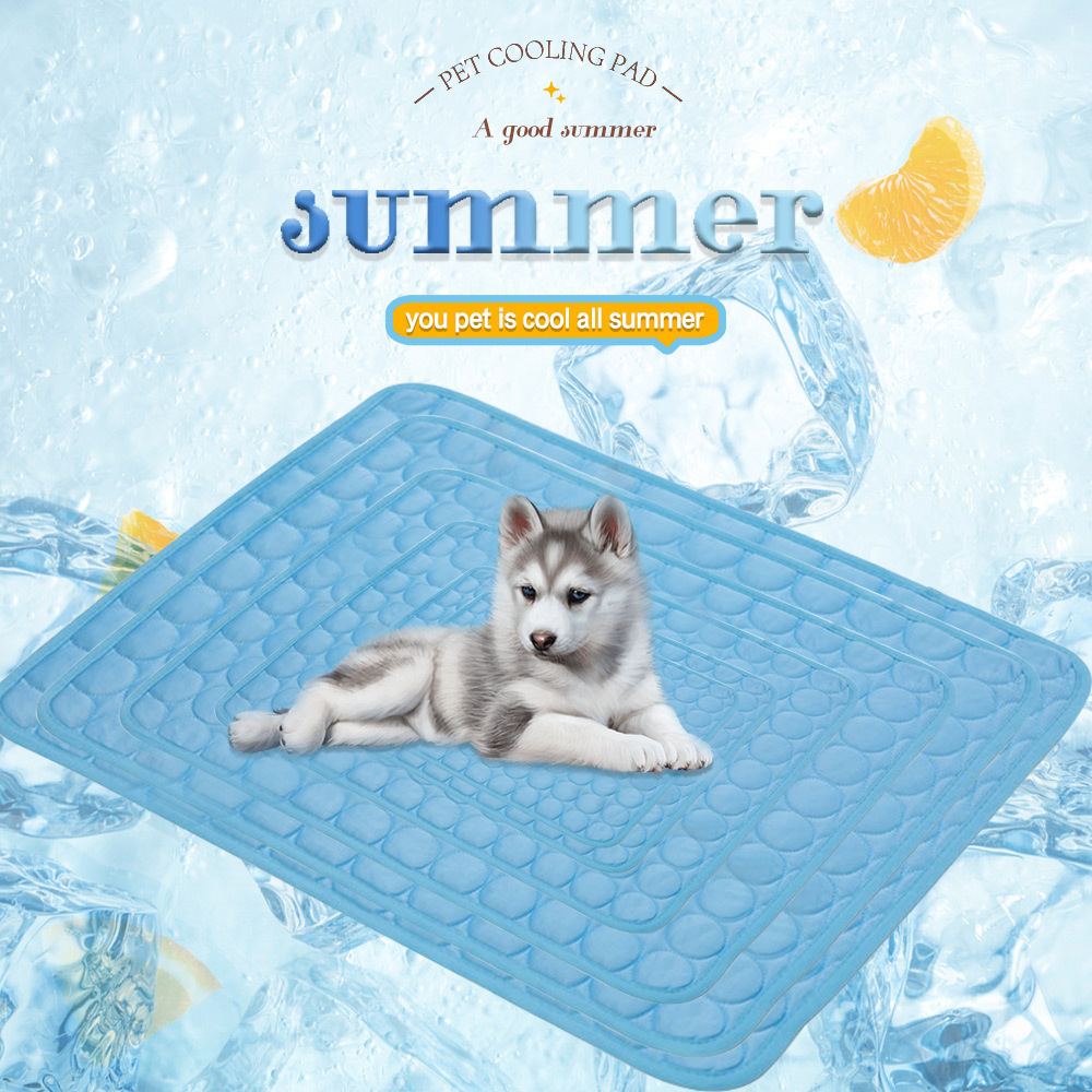 Pet Ice Mat Summer Cooling Mat - Cooling Blanket Hot Sleepers 评论和价格