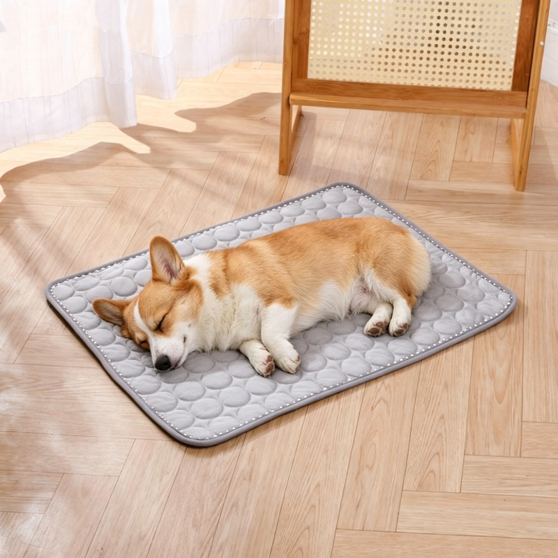 Pet Ice Mat Summer Cooling Mat - Cooling Blanket Hot Sleepers 评论和价格