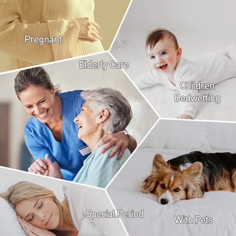 Waterproof Mattress Protector, - Waterproof Mattress Protector Breathable 评论和价格