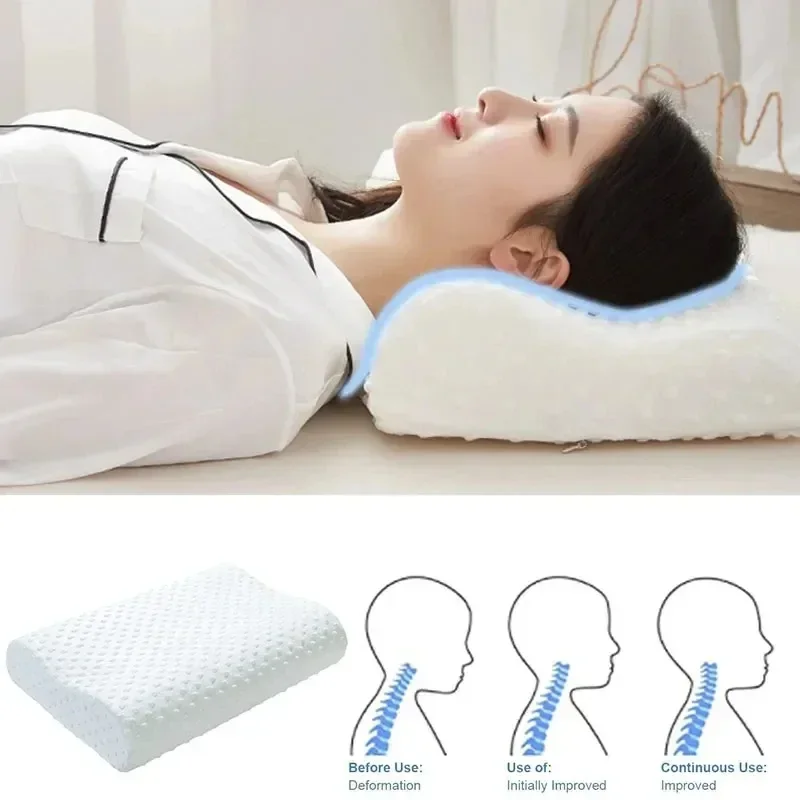 Memory Foam Pillow for Sleepin - Memory Foam Orthopedic Pillow Neck Pain 评论和价格