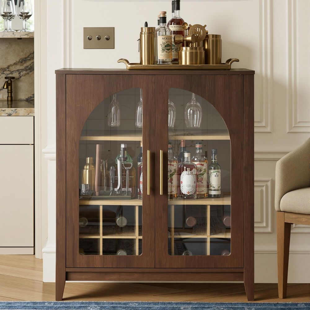 Tall Storage Cabinet Fluted Pa - Kitchen 评论和价格