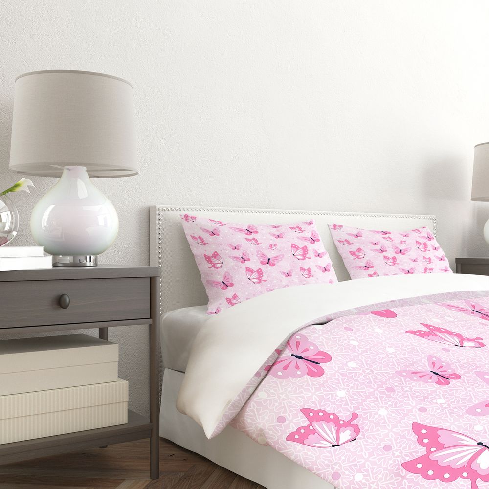 Butterfly Duvet Cover Set Aest - Aesthetic Floral Duvet Cover 评论和价格
