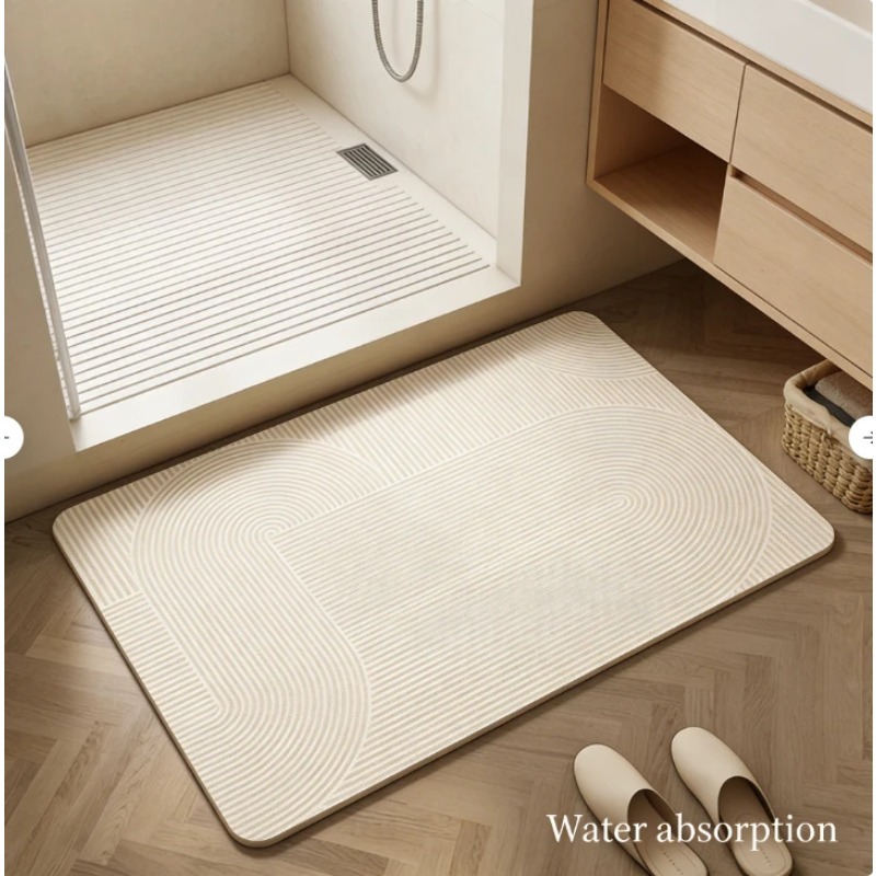 Bathroom Floor Mat Diatomite S - Quick Dry Diatomite Bath Mat 评论和价格