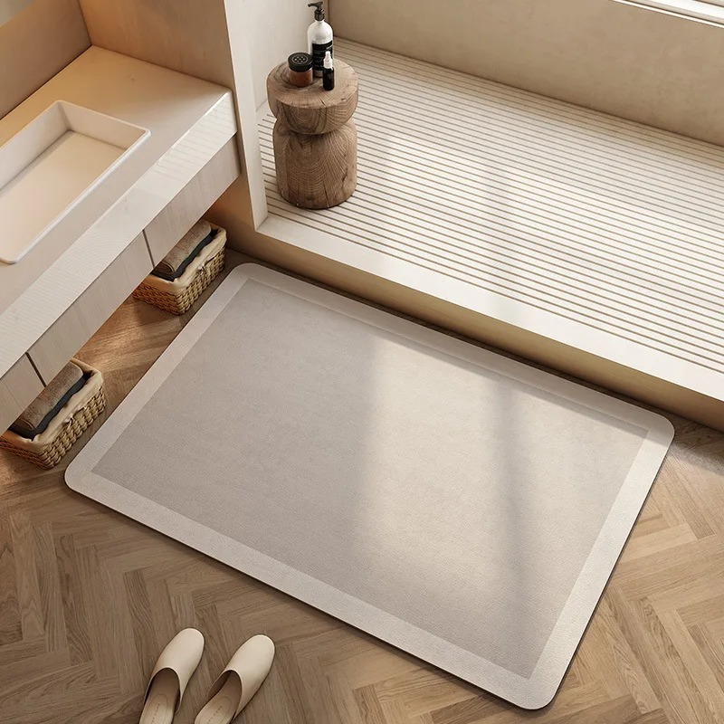 Bathroom Floor Mat Diatomite S - Quick Dry Diatomite Bath Mat 评论和价格