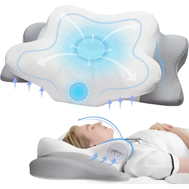 Odorless Orthopedic Pillow For - Memory Foam Orthopedic Pillow Neck Pain 评论和价格