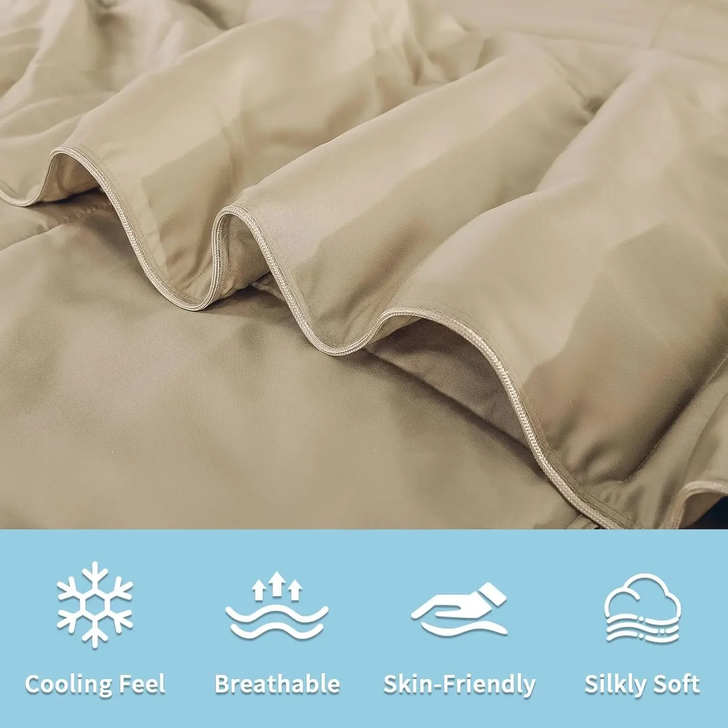 Viscose from Bamboo Comforter  - Cooling Blanket Hot Sleepers 评论和价格