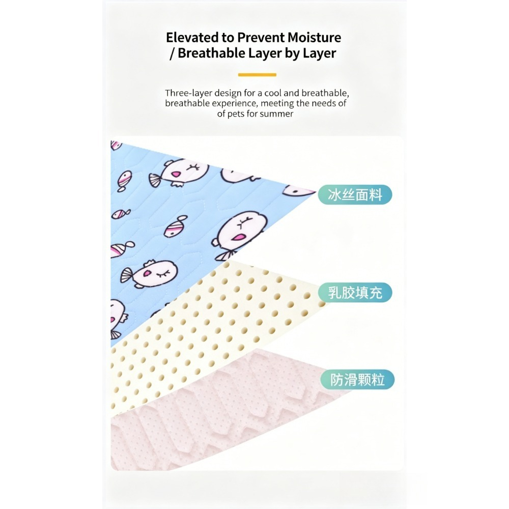 Pet summer cooling latex mat d - Cooling Blanket Hot Sleepers 评论和价格