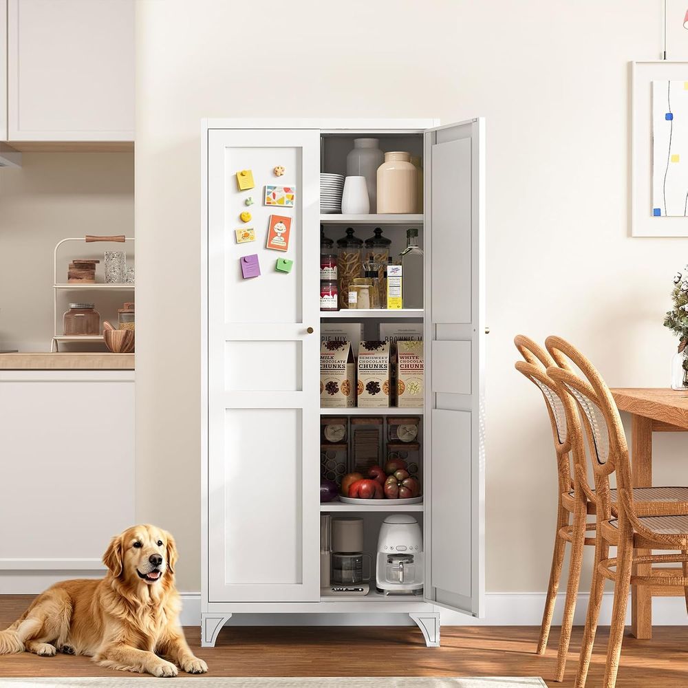 Metal Storage Cabinet with 2 D - Kitchen 评论和价格