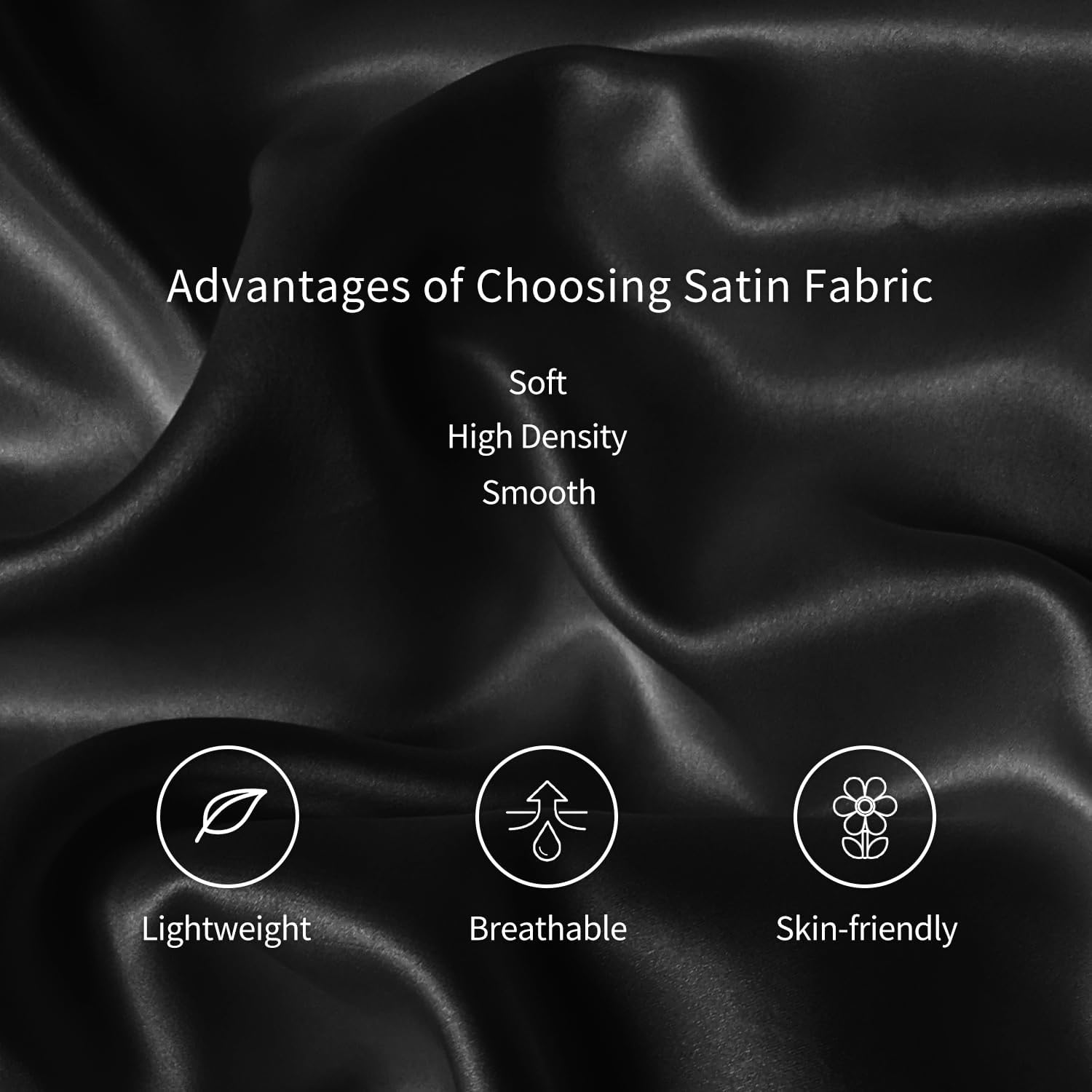 2 Pack Satin Pillowcase for Ha - Satin Silk Pillowcase Hair Skin 评论和价格