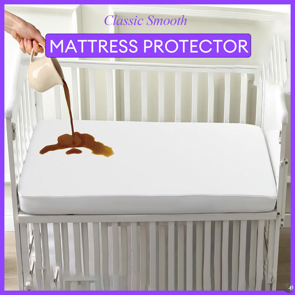 1pc Crib Mattress Protector Sm - Waterproof Mattress Protector Breathable 评论和价格