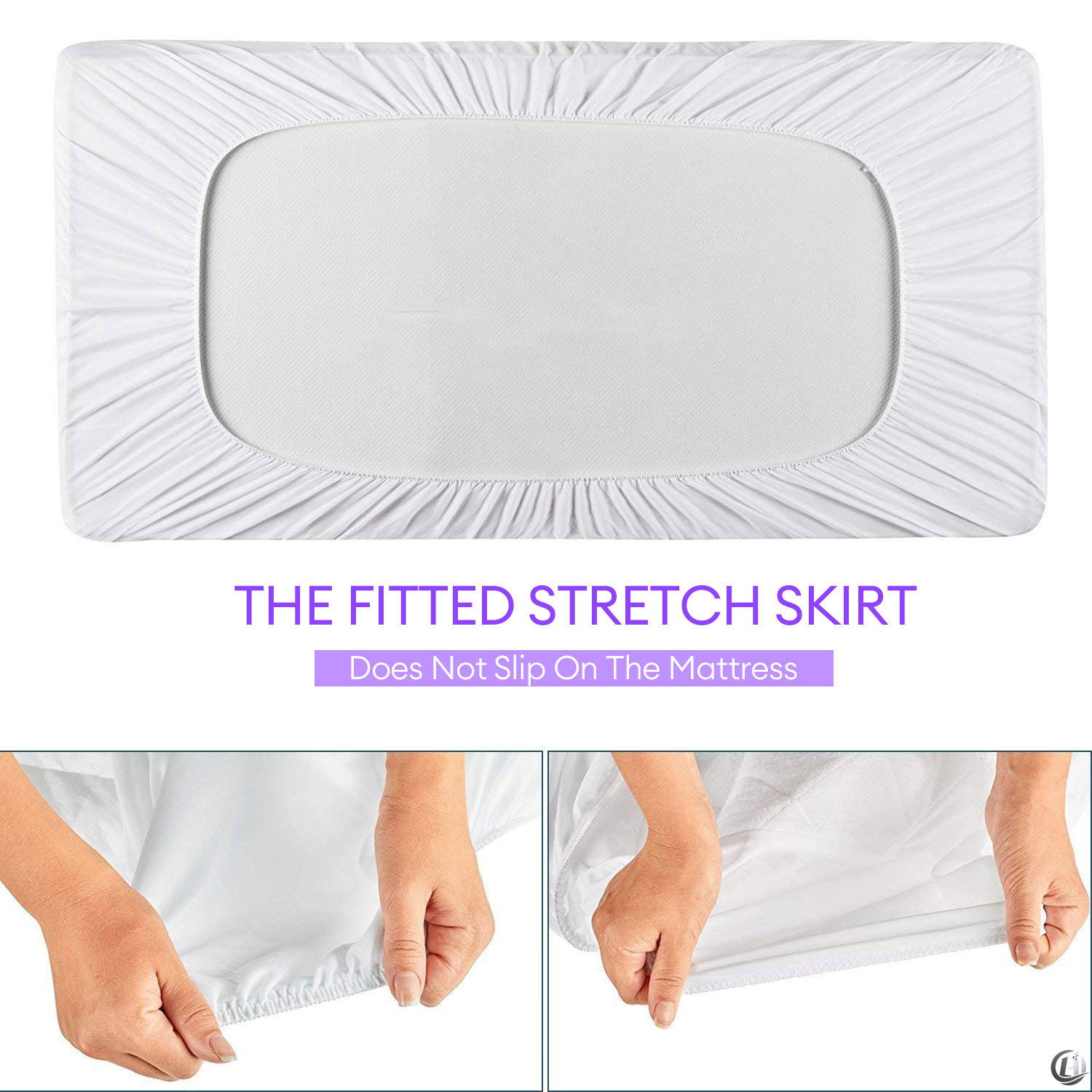 1pc Crib Mattress Protector Sm - Waterproof Mattress Protector Breathable 评论和价格