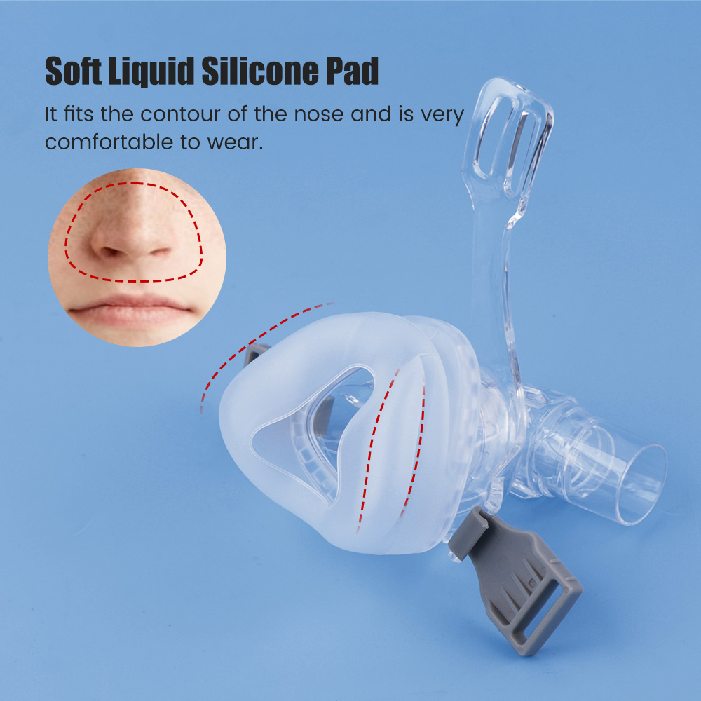 Nasal CPAP Mask with Headgear  - Anti Snore Contour Pillow 评论和价格