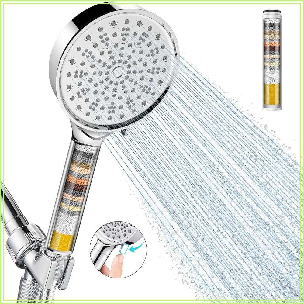 Filtered Shower Head with Hand - High Pressure Shower Head Handheld 评论和价格
