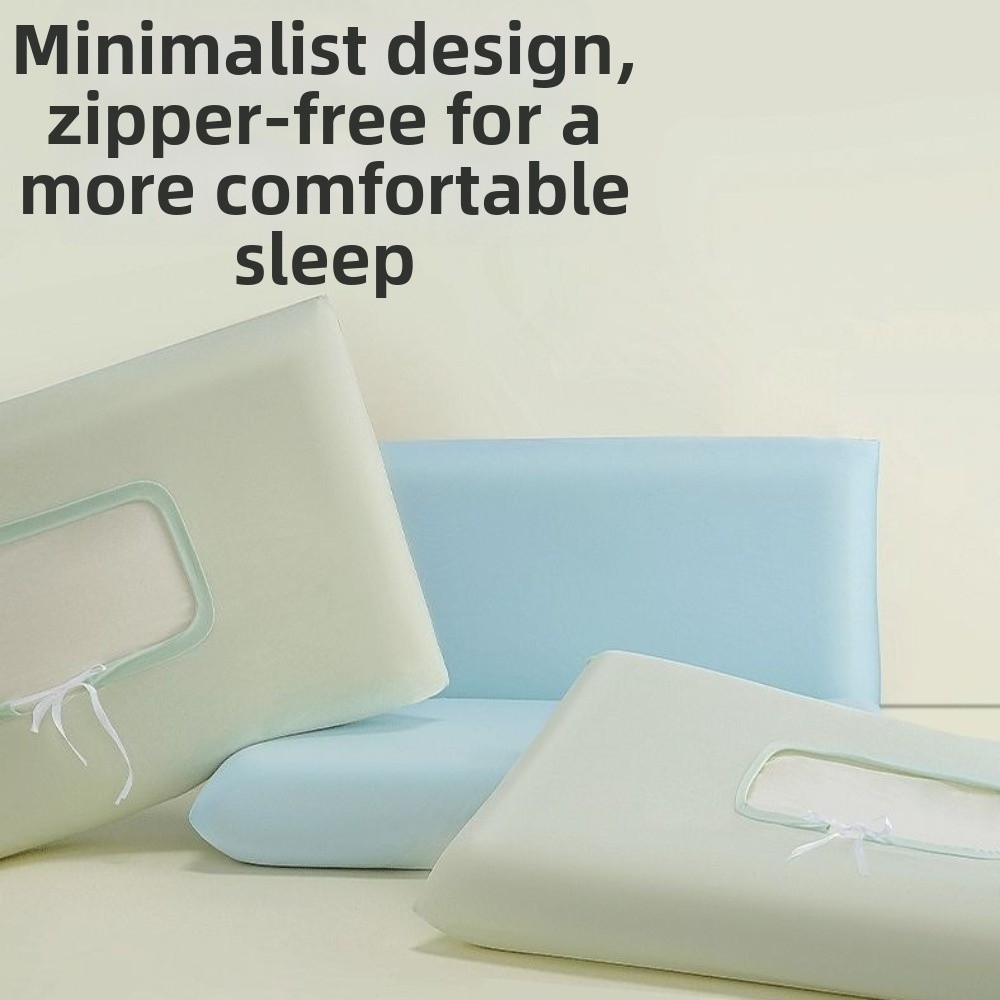 New Ice Feel Silk Pillowcase P - Satin Silk Pillowcase Hair Skin 评论和价格