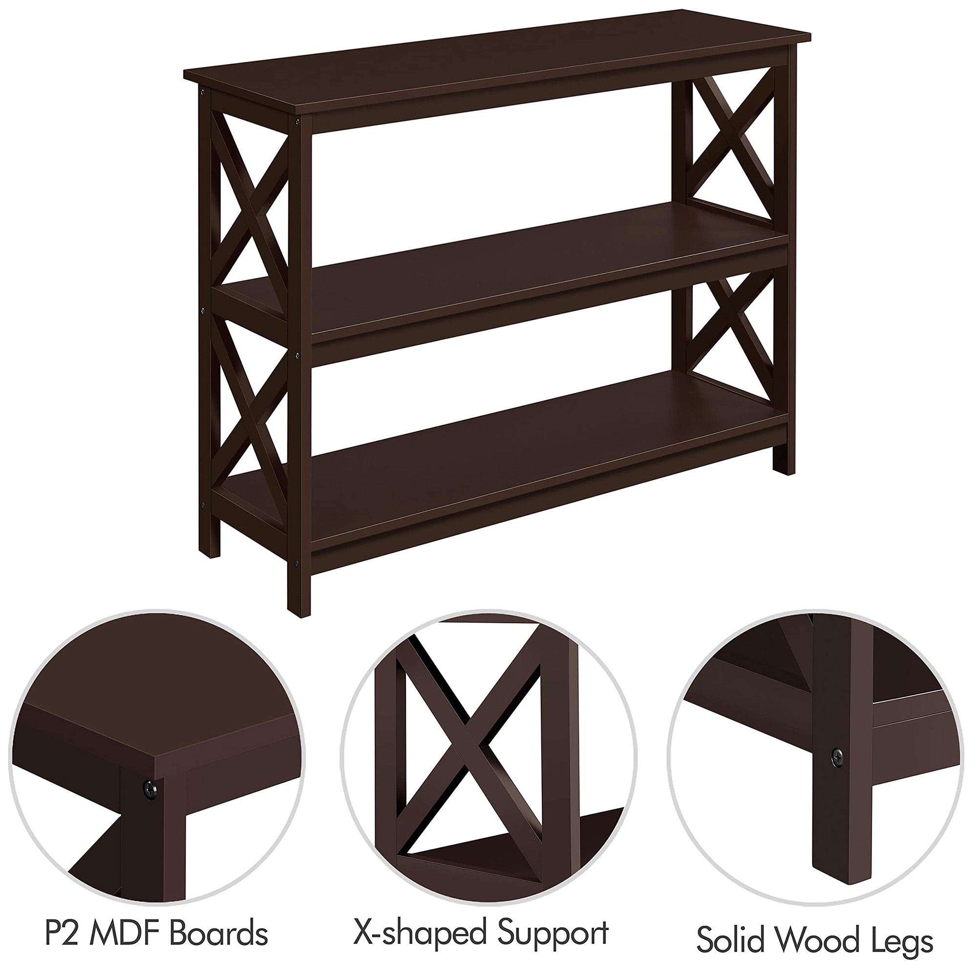 Console Table for Storage, Nar - Storage & Organization 评论和价格