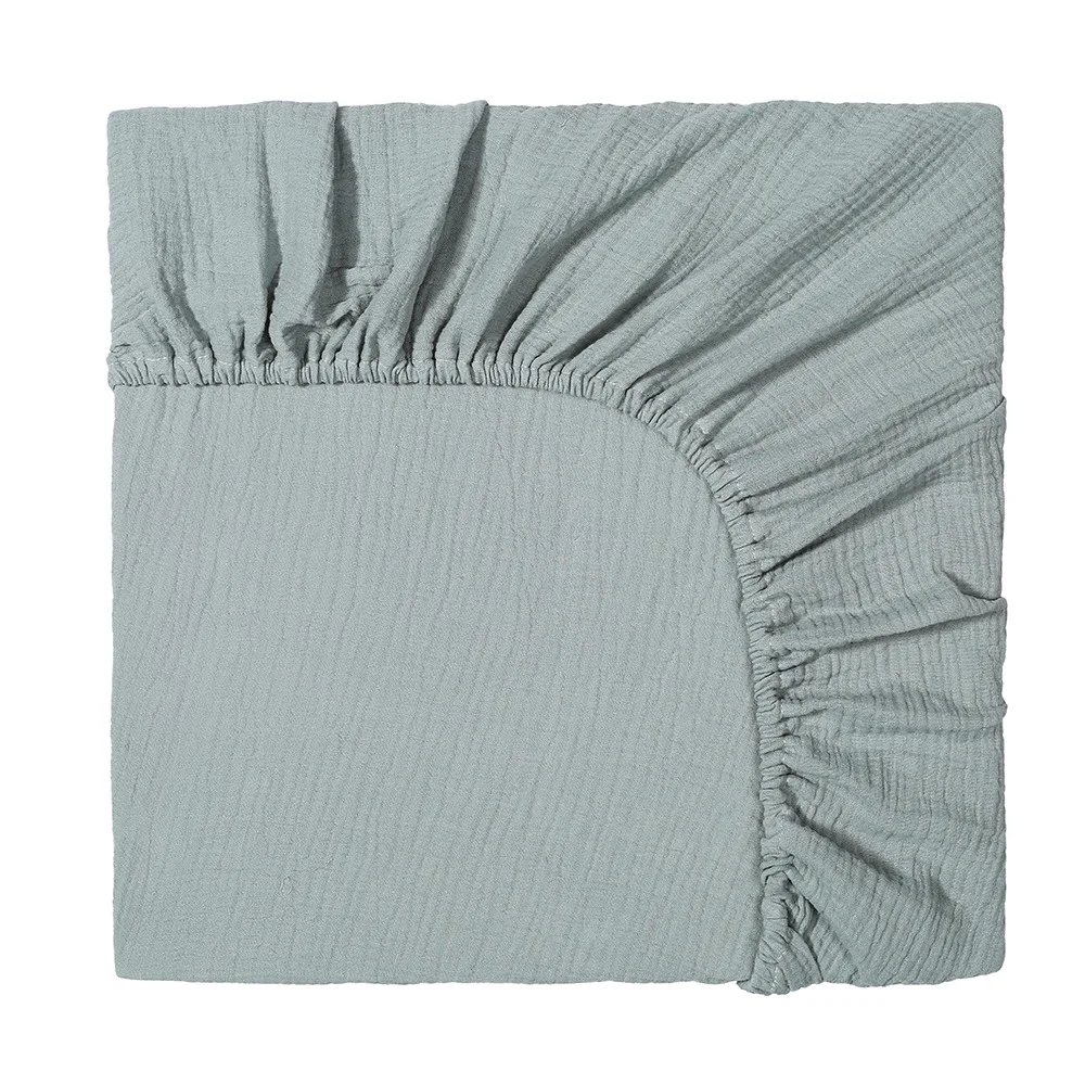Personalized Name Embroidered  - Muslin Cotton Bedspread 评论和价格