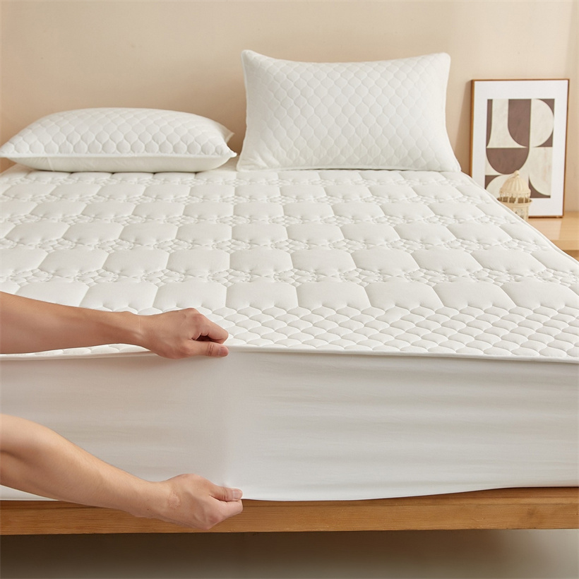 Quilted Waterproof Mattress Pr - Fitted Bed Sheets Deep Pocket 评论和价格