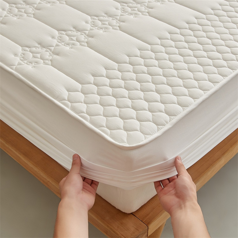Quilted Waterproof Mattress Pr - Fitted Bed Sheets Deep Pocket 评论和价格