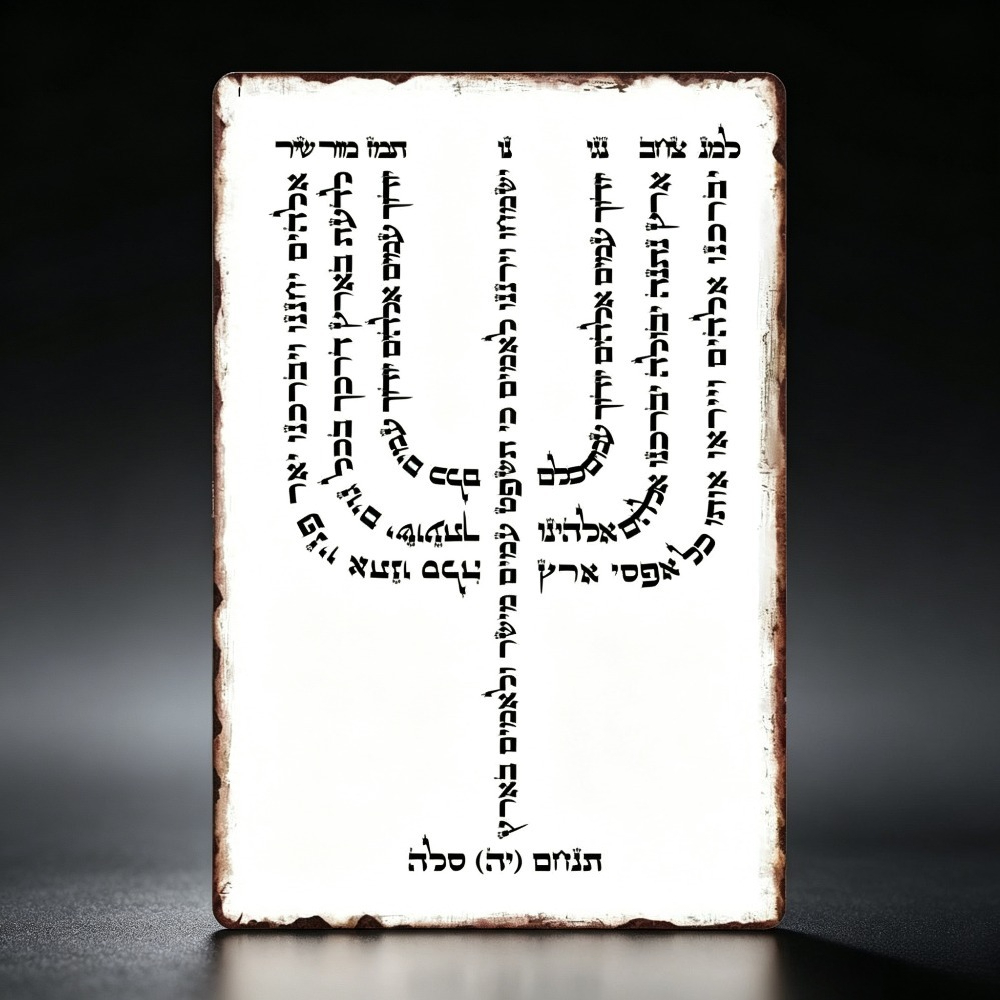 CIFBUY Vintage Hebrew YHVH Alu - Home Decor 评论和价格