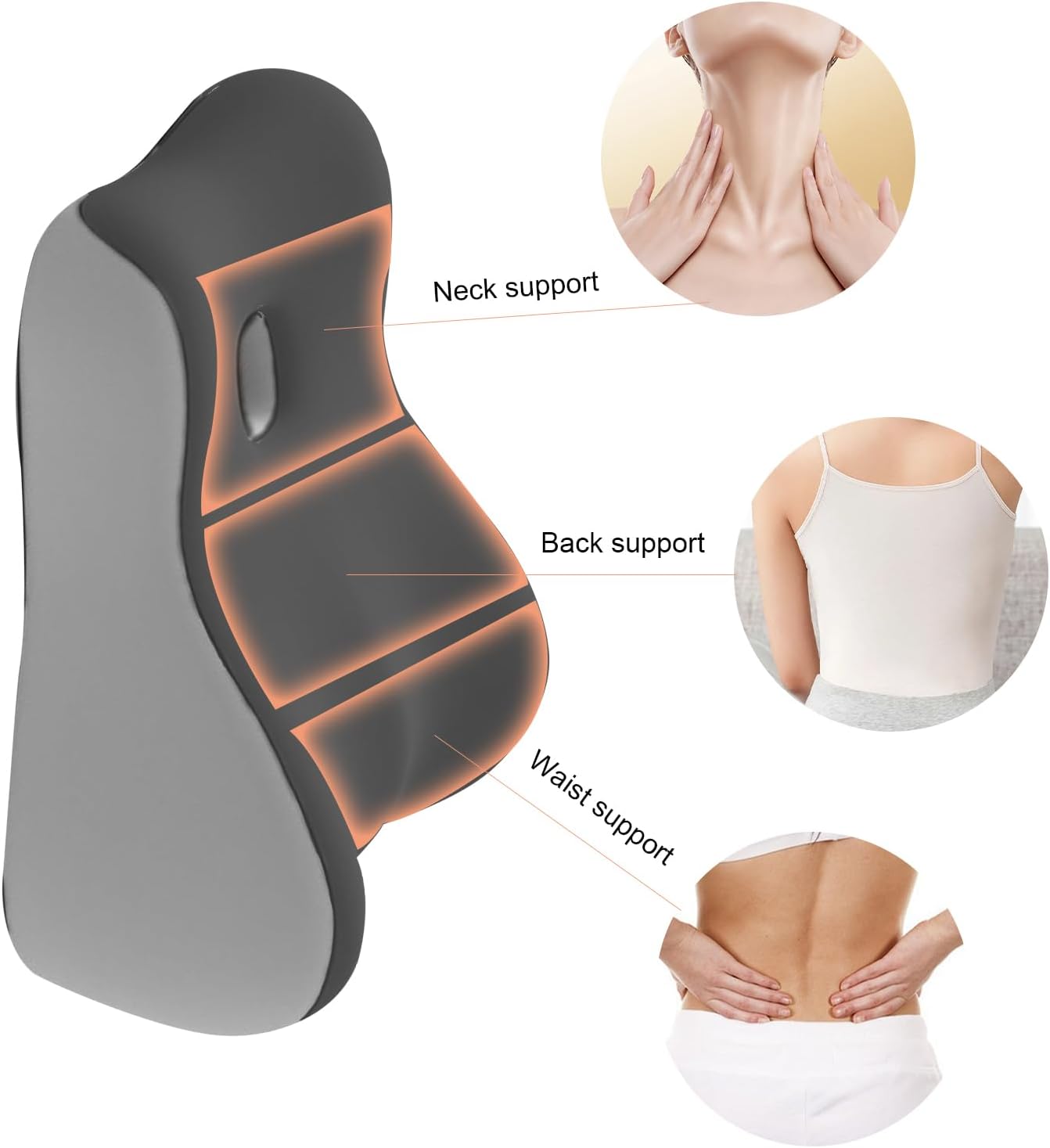 Intimacy Support Wedge Pillow  - Memory Foam Orthopedic Pillow Neck Pain 评论和价格