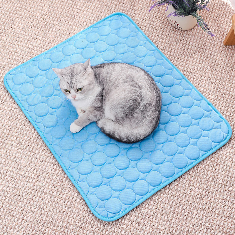 Pet Ice Mats Summer Cat Dog So - Cooling Blanket Hot Sleepers 评论和价格