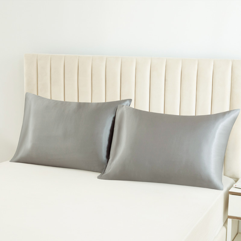 Solid Color Satin Pillowcase f - Satin Silk Pillowcase Hair Skin 评论和价格