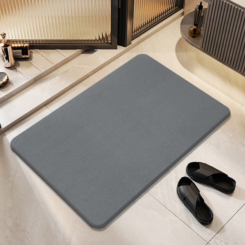 Stone Diatomite Earth Bath Mat - Quick Dry Diatomite Bath Mat 评论和价格