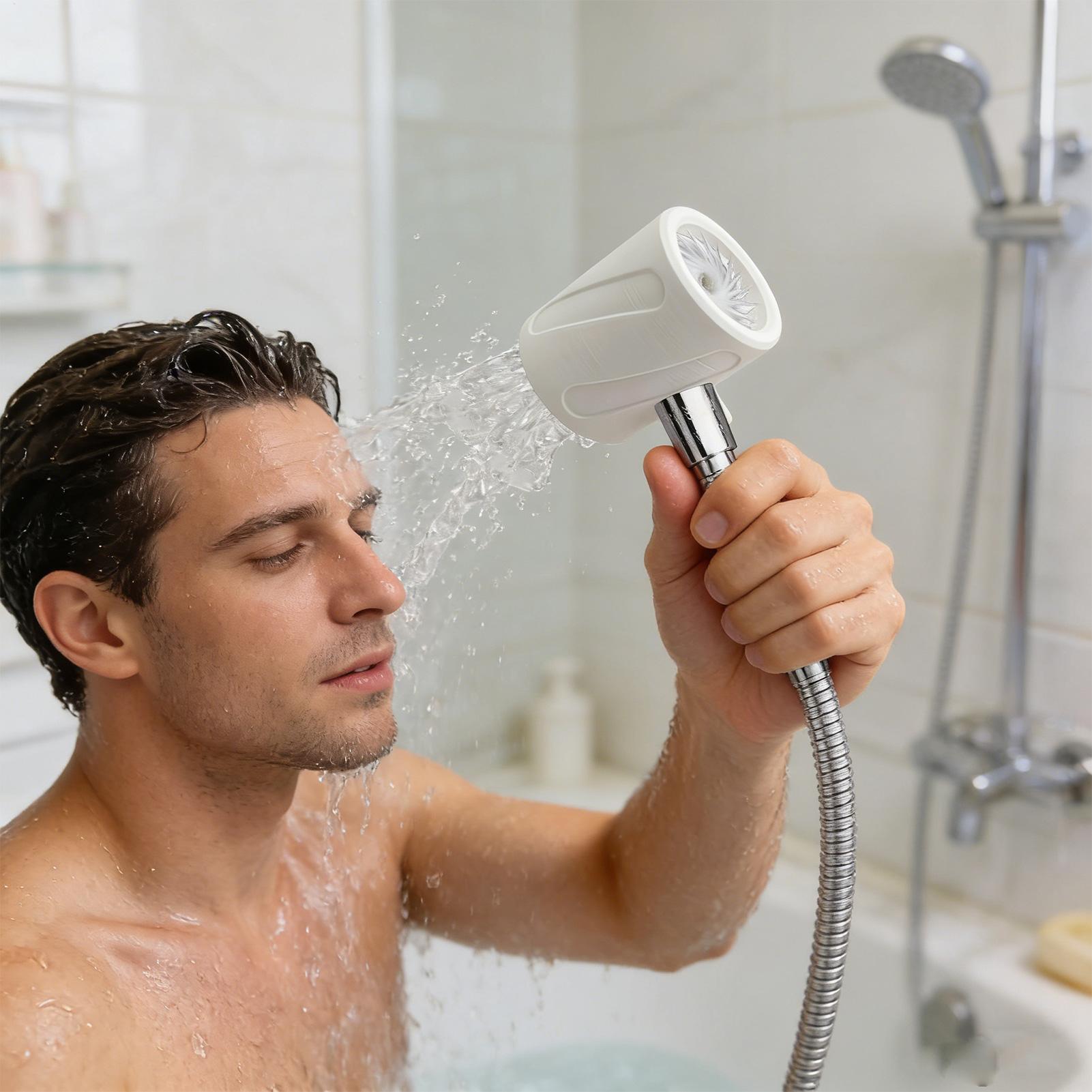 Men's Shower Head High Pressur - High Pressure Shower Head Handheld 评论和价格