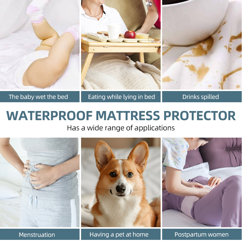 Queen Waterproof Mattress Prot - Waterproof Mattress Protector Breathable 评论和价格