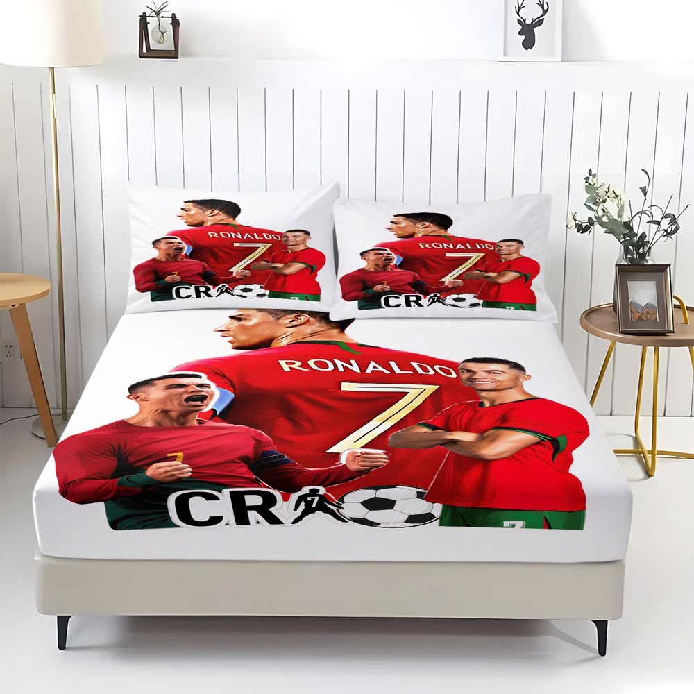 Digital Print Fitted Sheet Set - Fitted Bed Sheets Deep Pocket 评论和价格