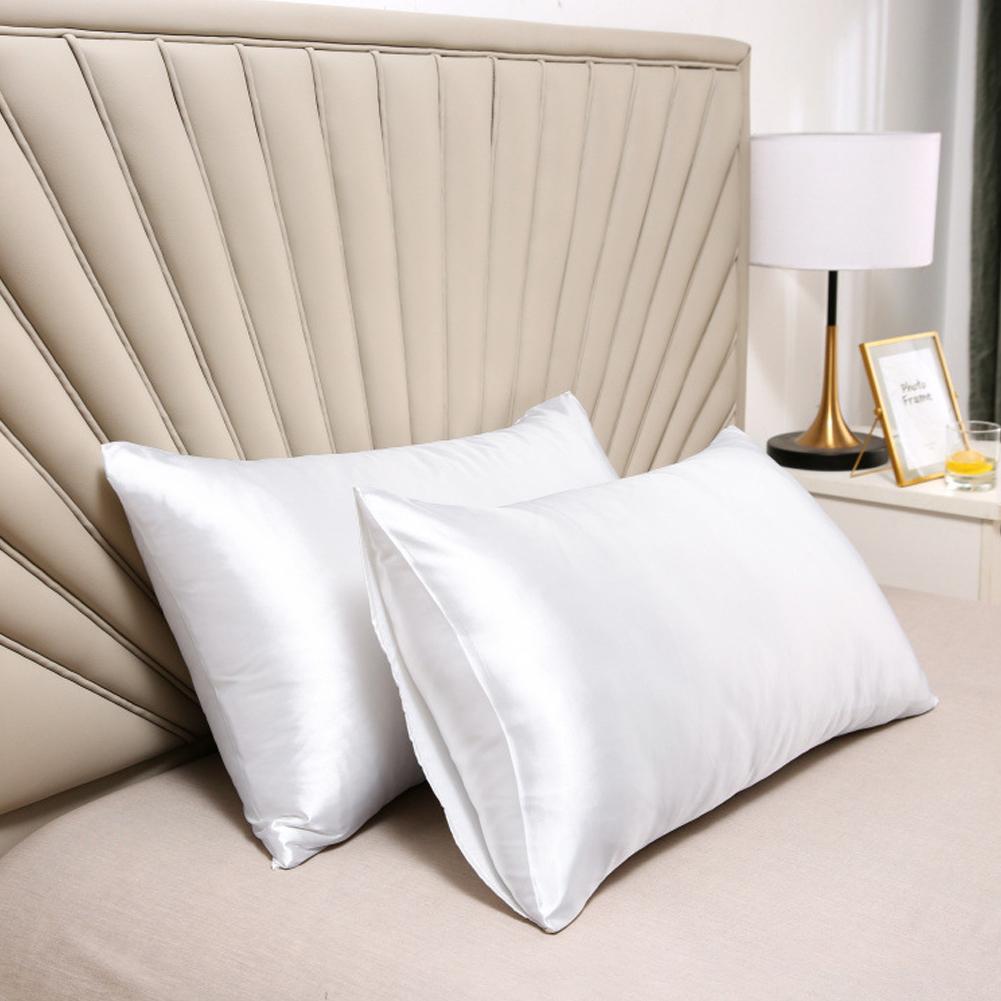 Luxury Satin Pillow Case For H - Satin Silk Pillowcase Hair Skin 评论和价格