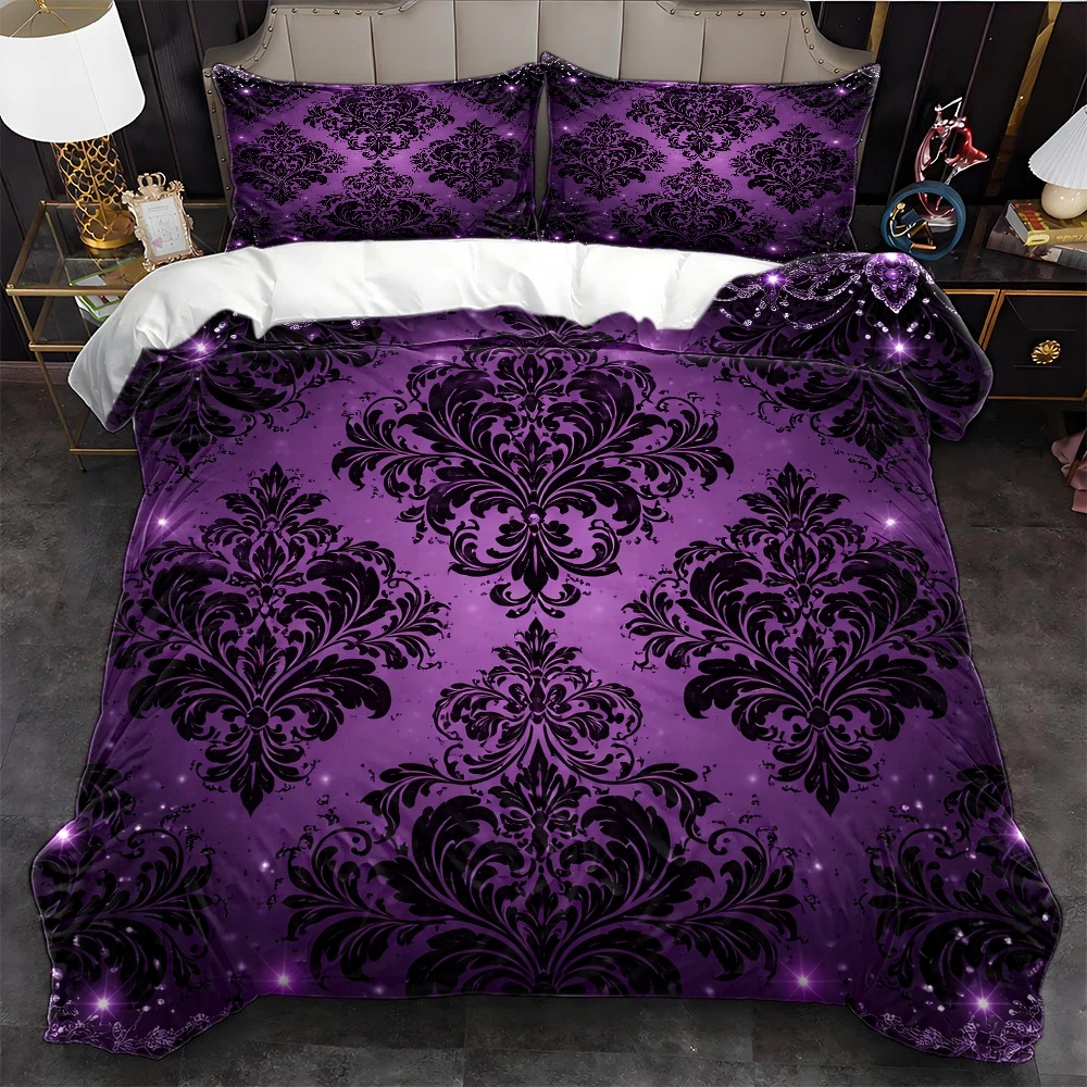 Light Luxury Floral Duvet Cove - Duvet Cover Sets With Zipper 评论和价格