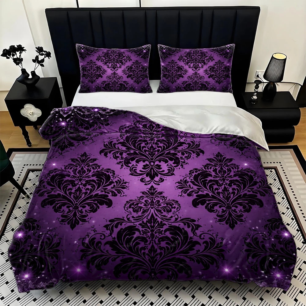 Light Luxury Floral Duvet Cove - Duvet Cover Sets With Zipper 评论和价格