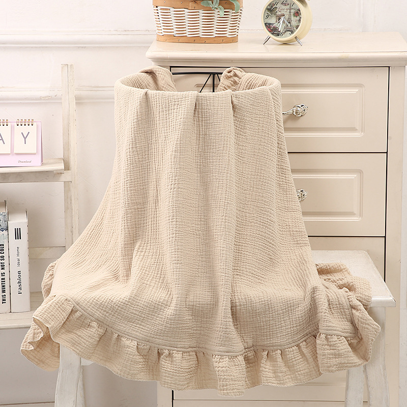 Organic Cotton Baby Blankets N - Muslin Cotton Bedspread 评论和价格