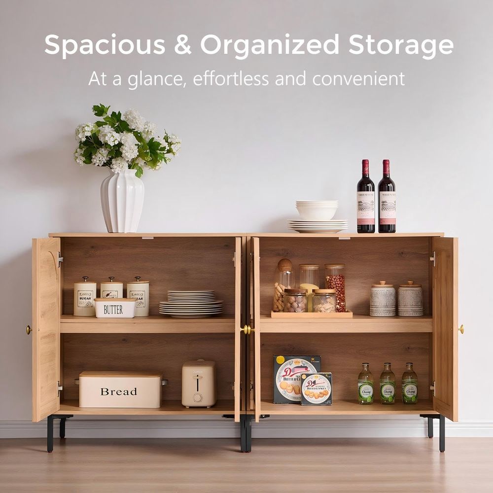 ern Buet Cabinet with Storage, - Storage & Organization 评论和价格